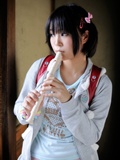 [Cosplay] Hot Flute Student - Pigtails & Perfect Ass(27)